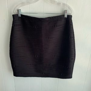 Textured Pencil Skirt